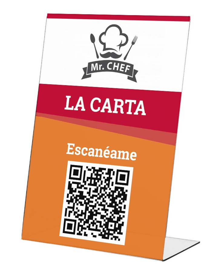 Diseño de cartas restaurantes QR Barcelona