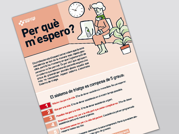 Diseo carteles para hospitales barcelona