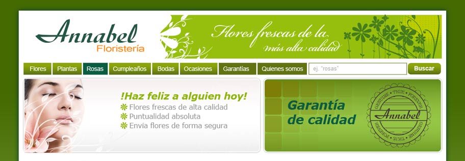 Diseño web floristerias Barcelona